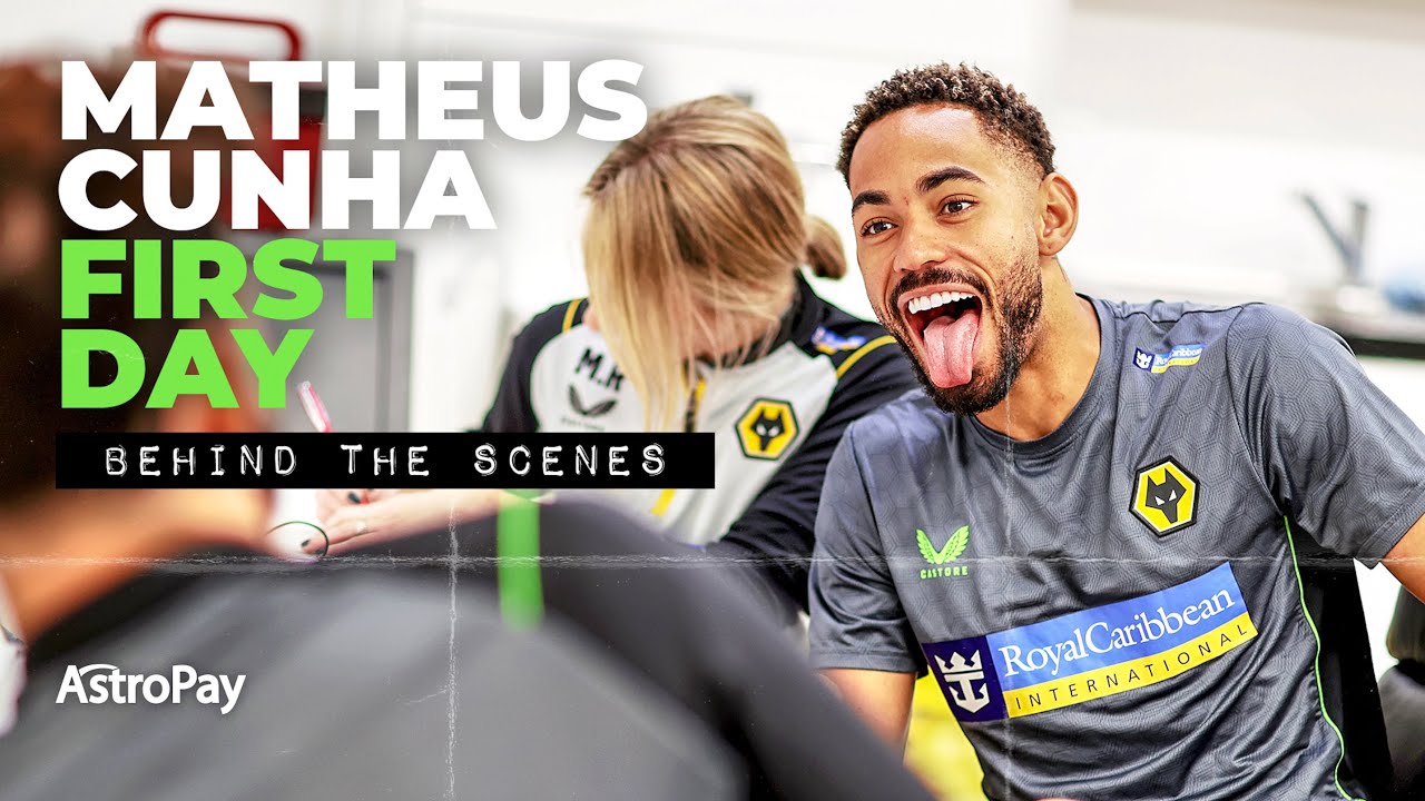 Behind the scenes of Matheus Cunha's first days at Wolves