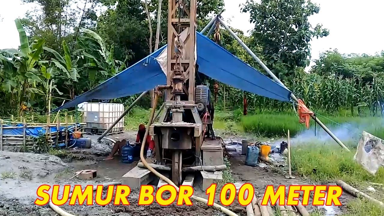 🔴 PEMBUATAN SUMUR BOR 100 METER