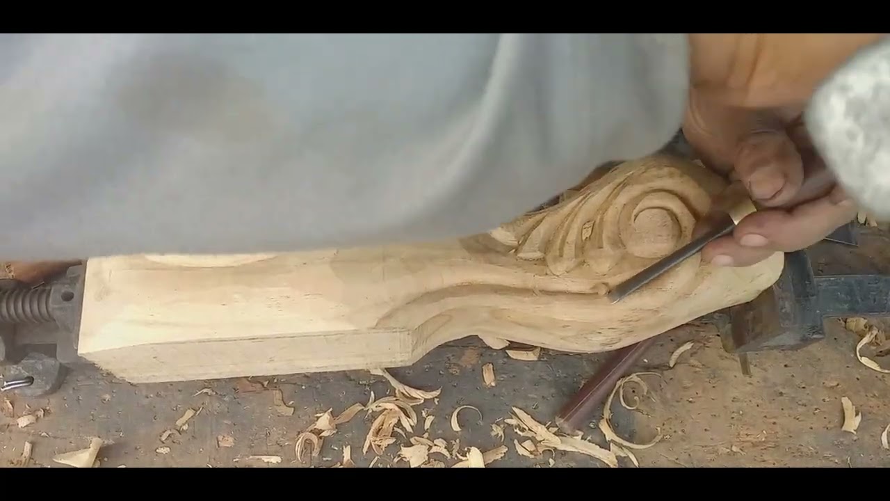 small design carving wood artwork