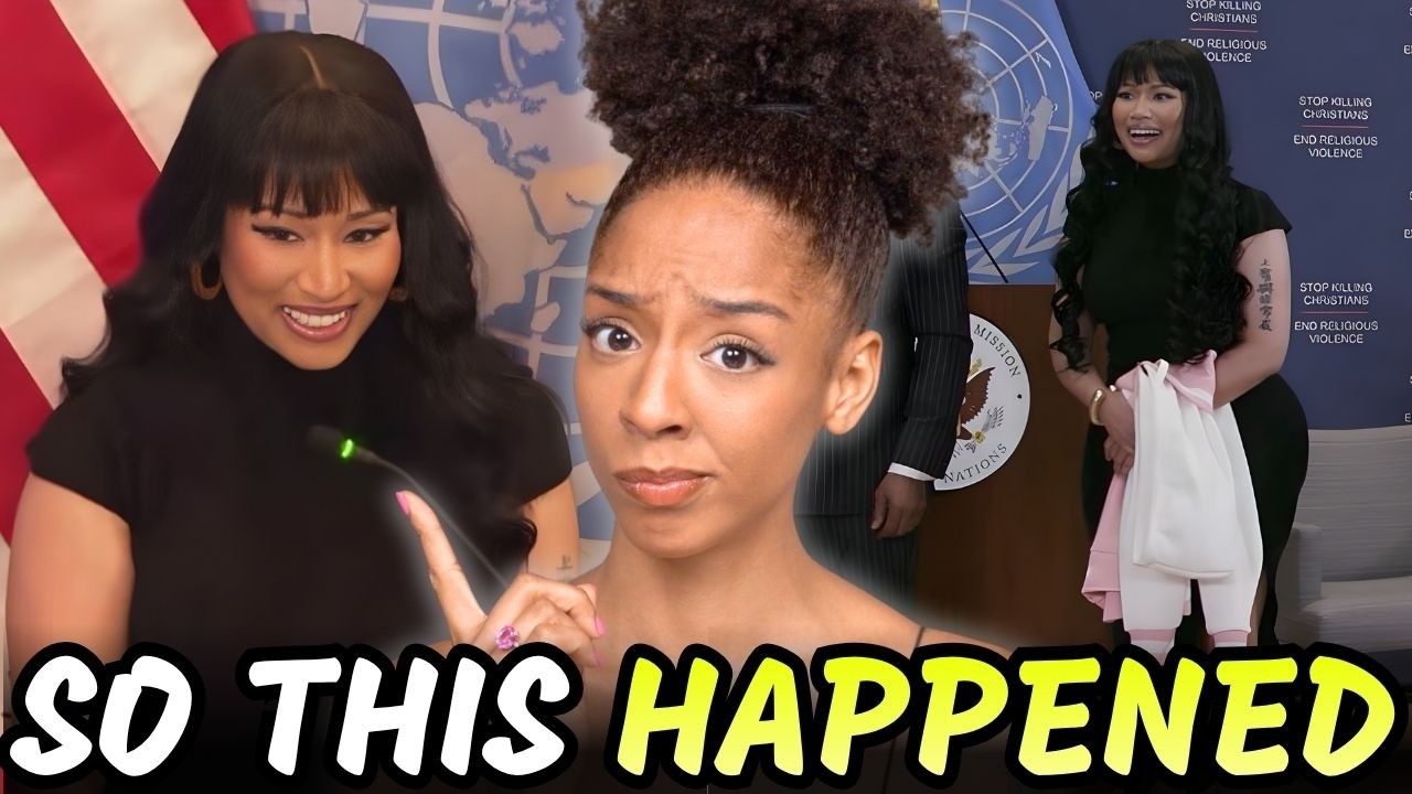 Ники Минаж призывает нигерийских христиан обратить внимание на свою веру в своей речи в ООН