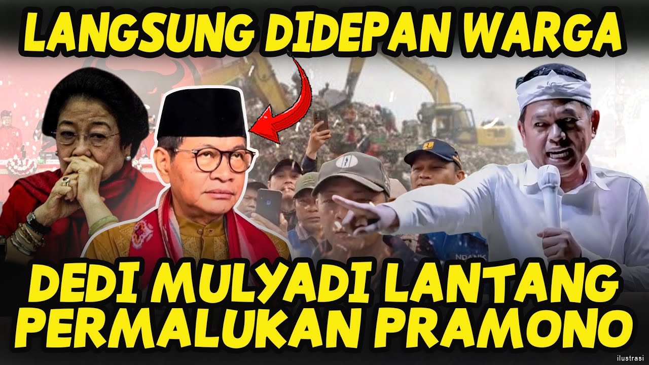 PRAMONO MALU NONTON INI‼️KDM “KRITIK PEDAS” SAMPAH KIRIMAN JAKARTA?🫢😆