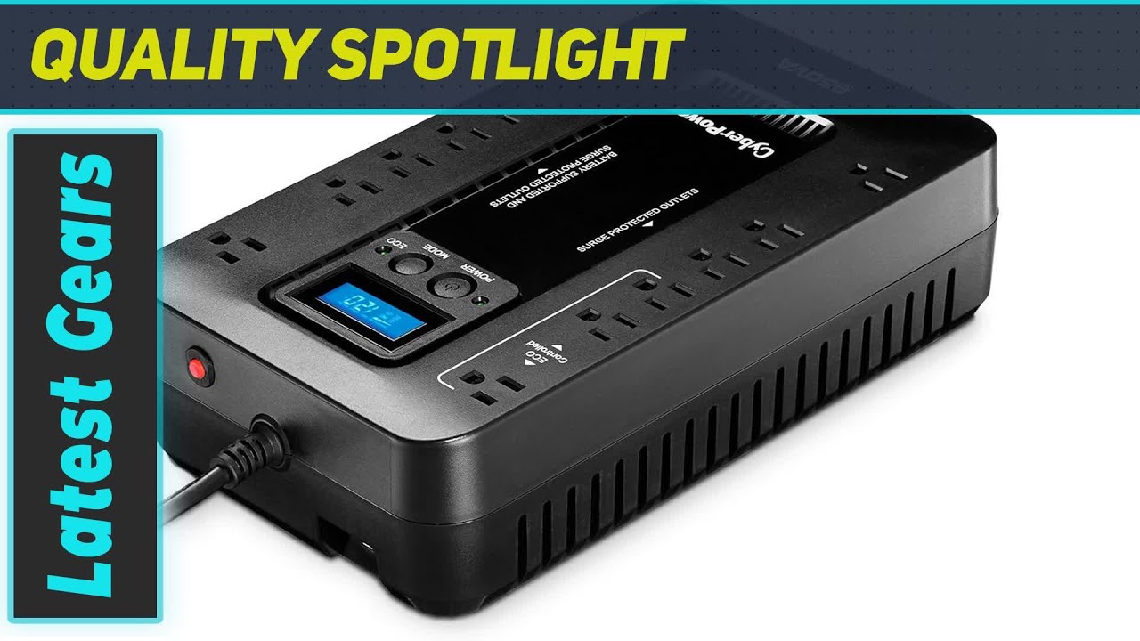 CyberPower EC850LCD: Best Budget UPS for Home and Office
