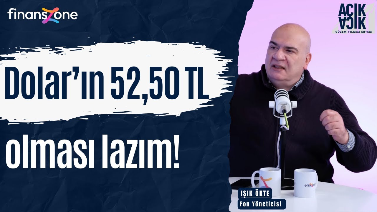 A&ccedil;ık A&ccedil;ık 7. B&ouml;l&uuml;m | Işık &Ouml;kte: Kuru baskılamanın hi&ccedil;bir yararı yok, Dolar&rsquo;ın 52,50 TL olması lazım