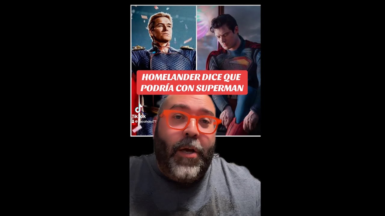 HOMELANDER DICE QUE BARRERÍA EL SUELO CON SUPERMAN…