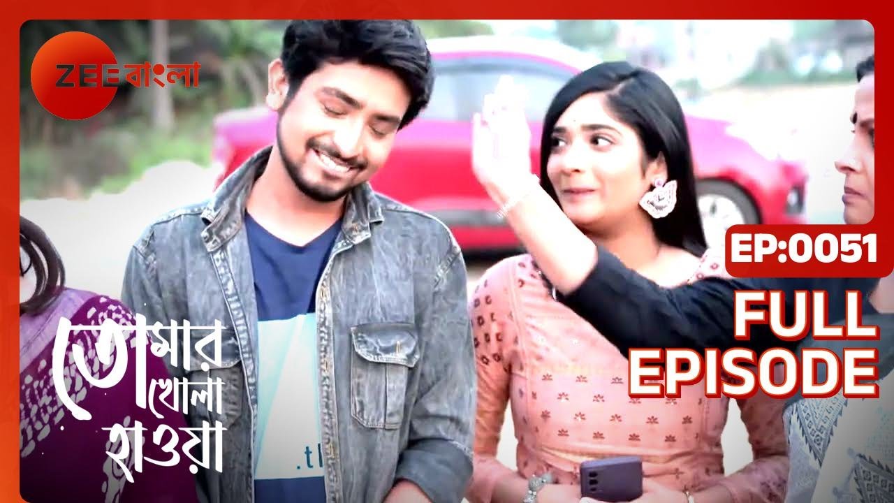 Tomar Khola Hawa - Full Ep 51 - jhimli, abir  - Zee Bangla