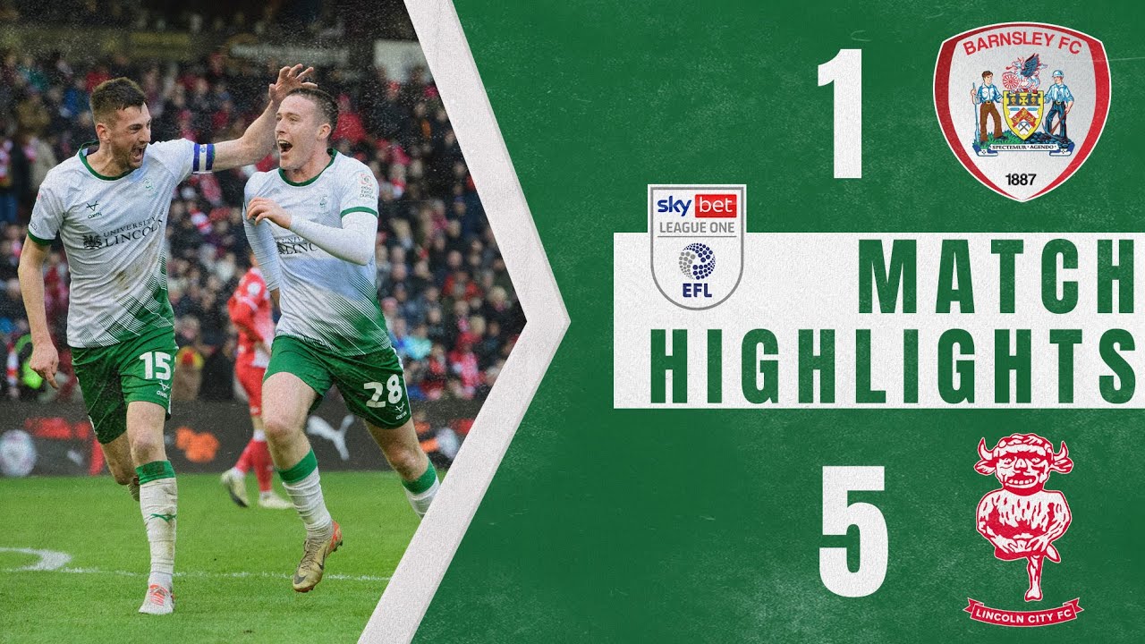 Barnsley v Lincoln City highlights