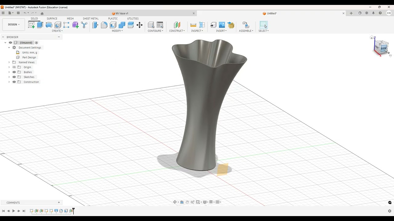 Embossed Vase