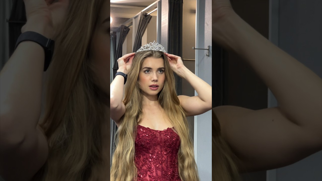 Prinzessin Transformation 👸🏼 Wollt ihr das ganze Ergebnis? 🌹 Mehr auf lnsta: anna_strigl