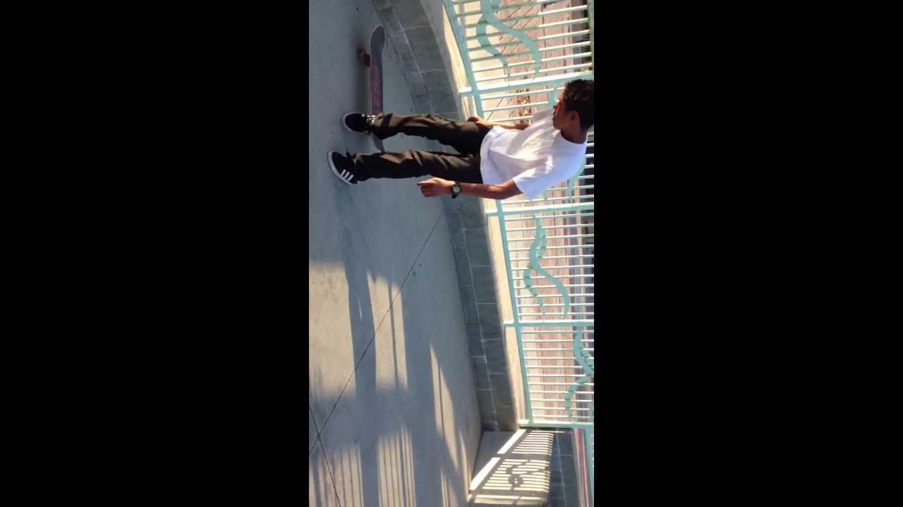 With the homies skating at irwindale skatepark !