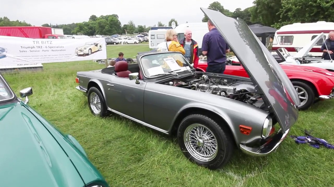 Triumph TR6 Engine Bay - Classic Car - James Bond