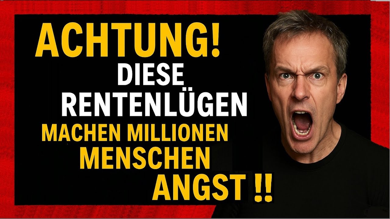 🔥 ACHTUNG!  Renten SCHOCK 2025 - Die 7 gr&ouml;&szlig;ten L&Uuml;GEN entlarvt! Kein Grund zur PANIK!