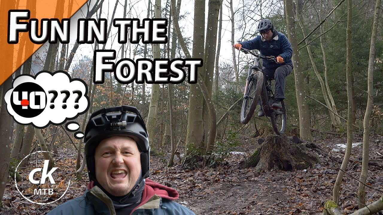 Spass im Wald - Zinziker Trail | Matsch - Eis und Adrenalin | ck MTB | Merida