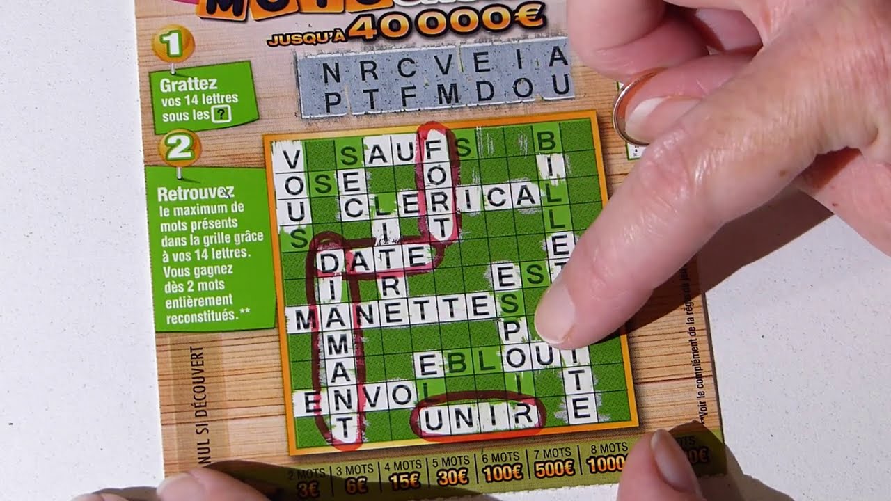 grattage fdj  Session spéciale dédicace avec 4 Mots Croisés