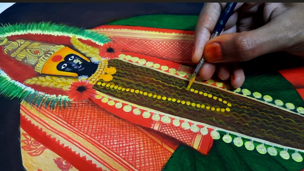 Devi Mahalakshmi Painting | Gouache Painting | 