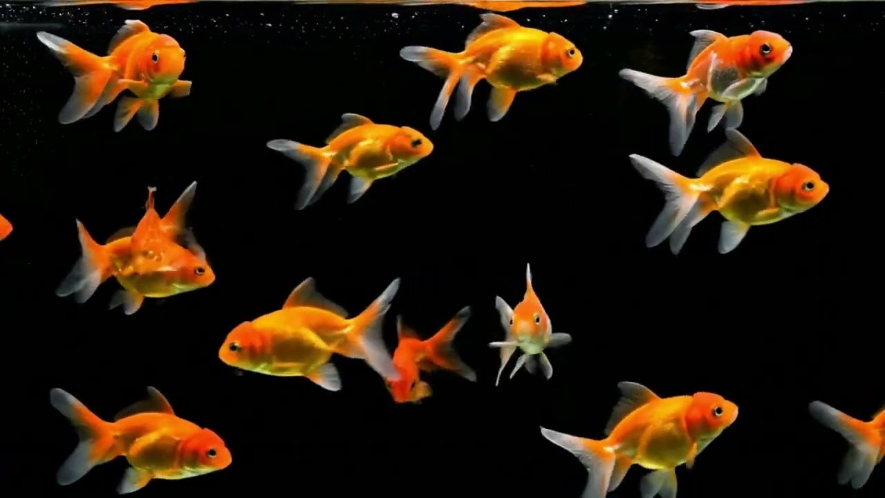 🐟 Relaxing Aquarium Fish for Cats | Calming Goldfish Video for Relaxation
