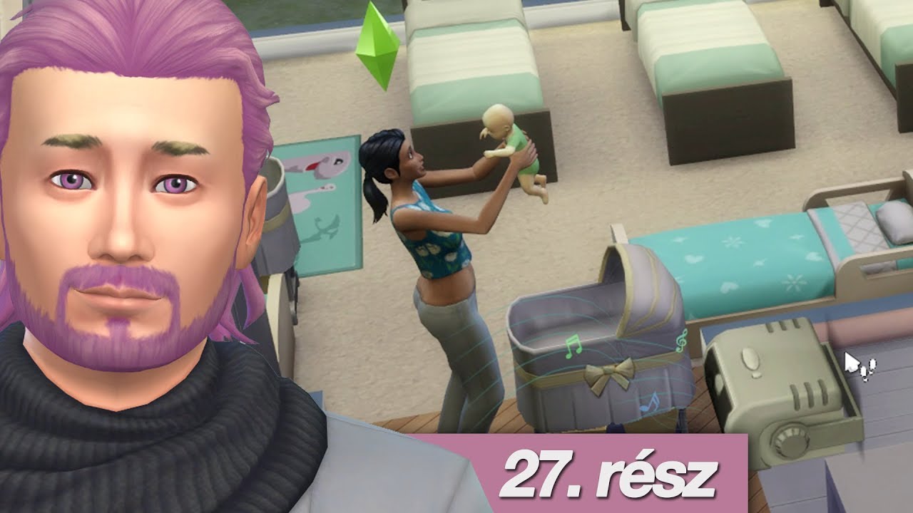 Sims 4 Tökéletes Genetika Kihívás 27. rész - Megérkezett a második generáció! | Csillsz Games