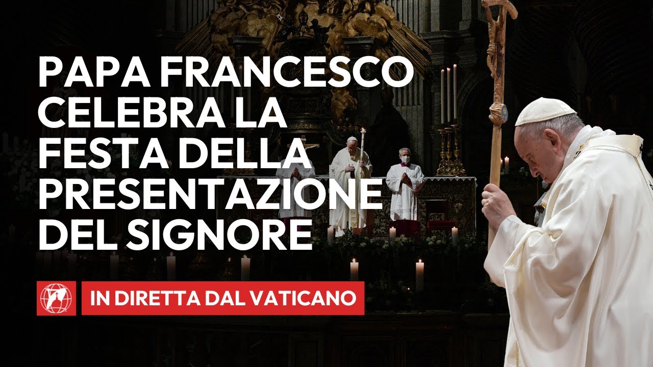 🔴 LIVE | Festa della Presentazione del Signore - Vespri di Papa Francesco | 1 Febbraio 2025
