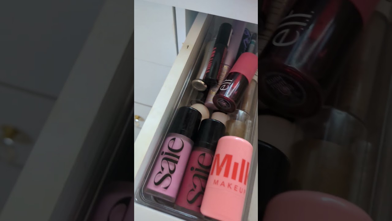 ASMR organize my vanity