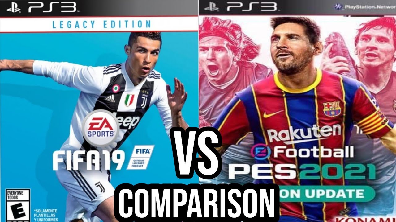 FIFA 19 Vs PES 2021 PS3