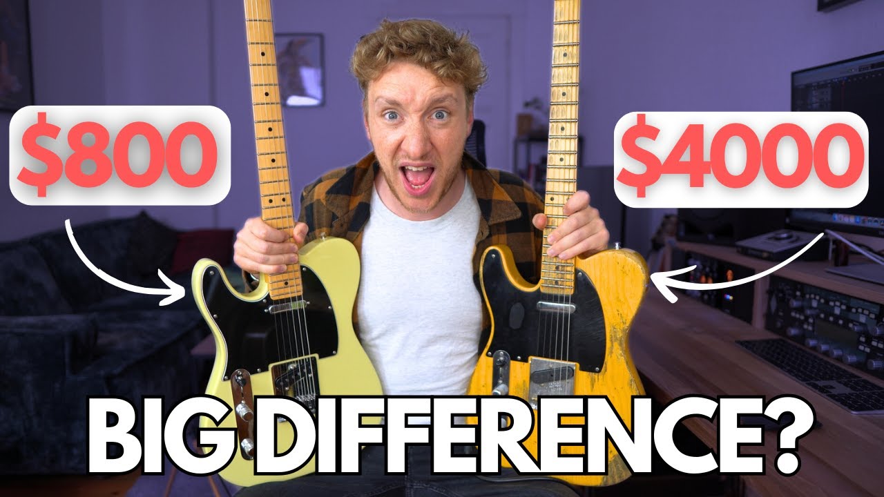 The REAL Difference between Cheap and Expensive Guitars (Fender Player Series II)