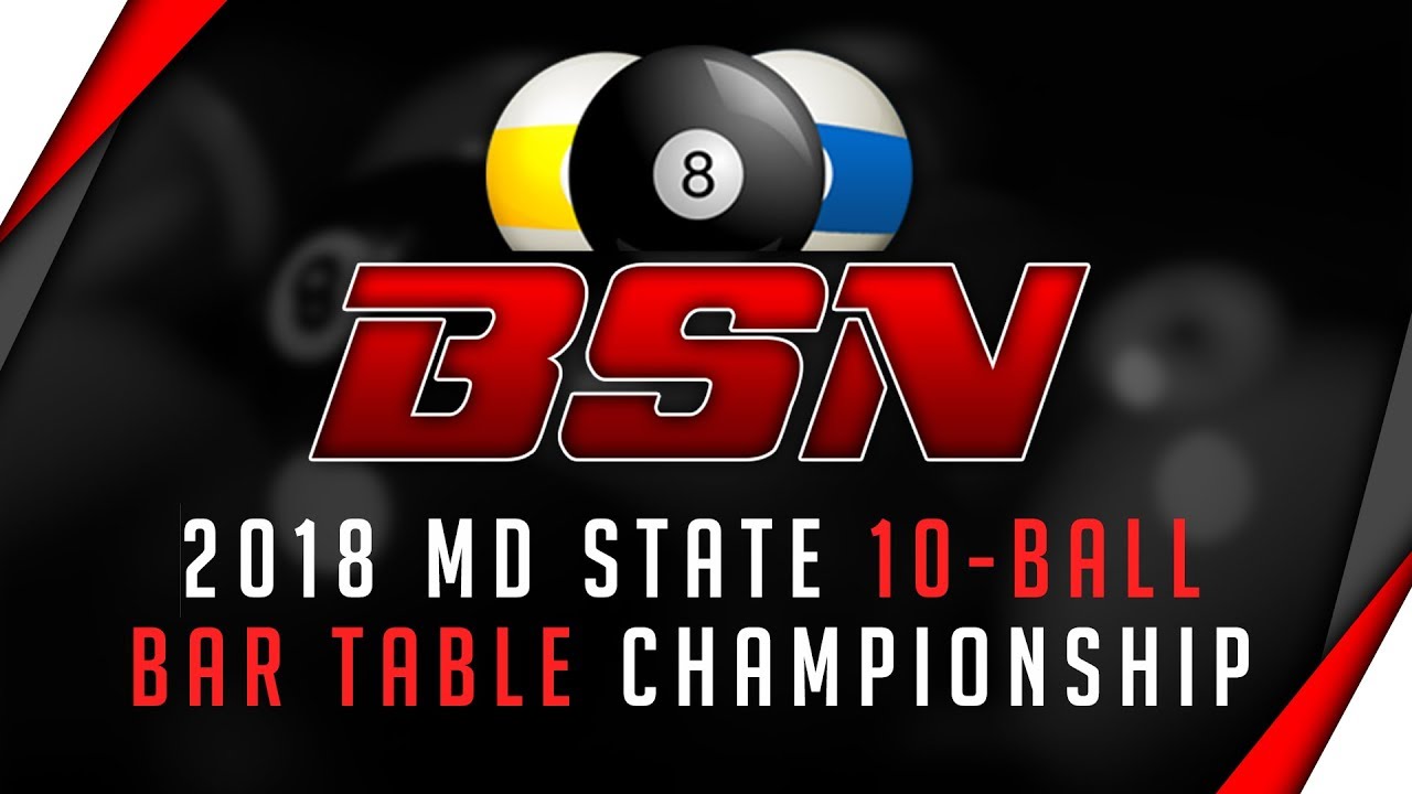Kevin West vs Shaun Wilkie: MD State 10-Ball Bar Table Championship