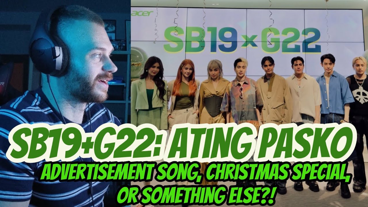 FIRST reaction to SB19+G22: Ating Pasko