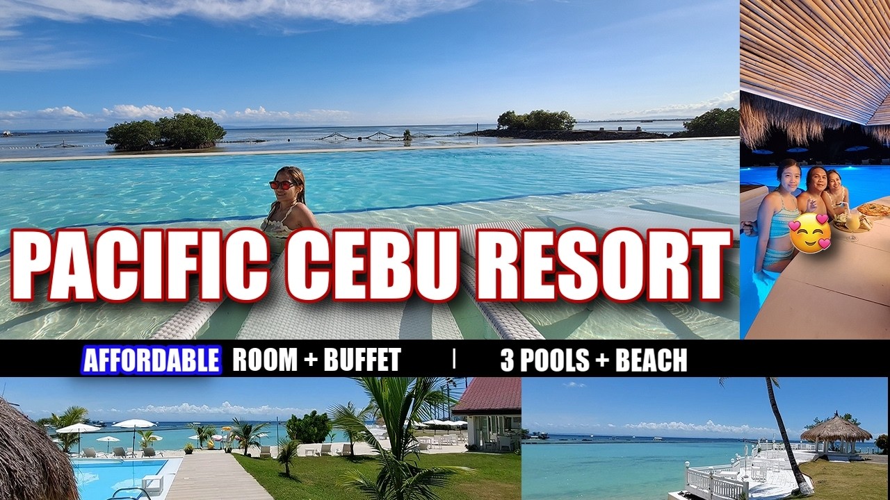 PACIFIC CEBU RESORT Mactan Cebu Full Tour!! 🌴 | Budget & Details of This Paradise-Like Resort