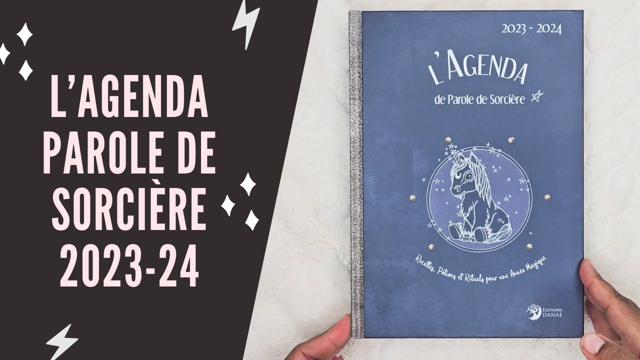 Ma revue de l'agenda Parole de sorcière 2023 2024
