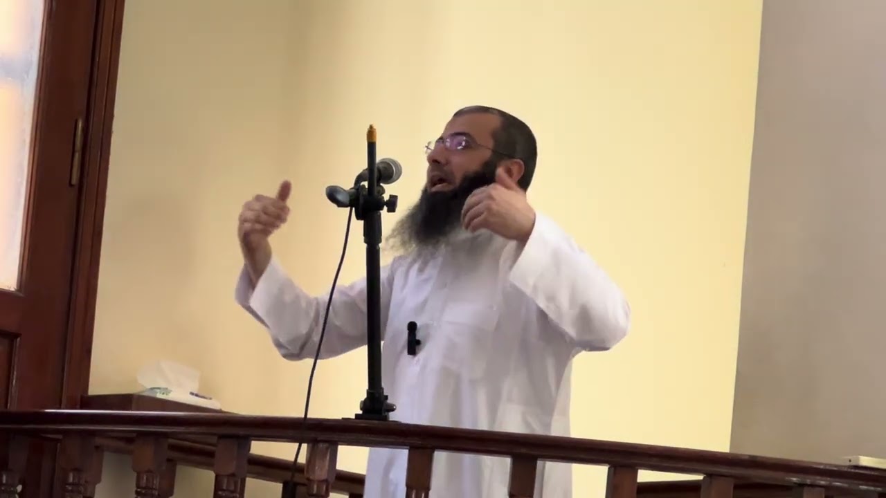 الشيخ احمد البدراوى// وكن رجلاً إذا اتوا بعده قالوا مر هنا وهذا الأثر 