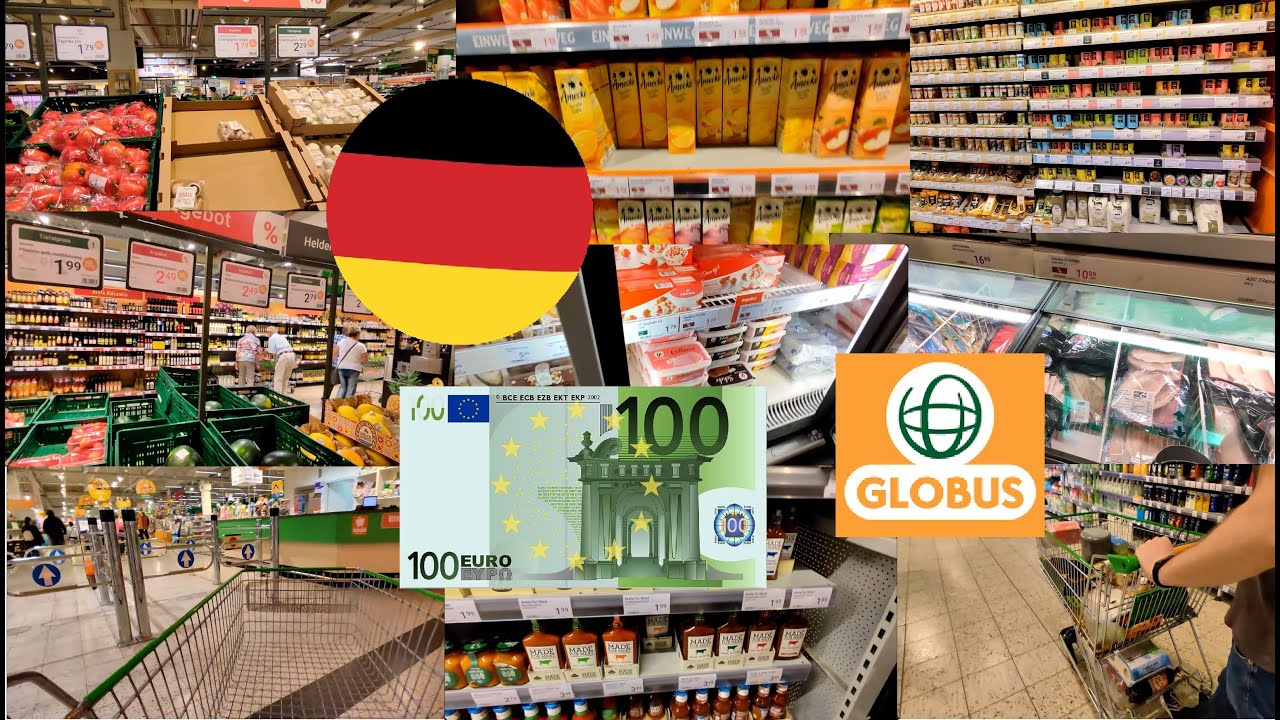 🇩🇪  92 € Grocery Shopping at Globus with my Boyfriend | Food Budget & Haul for a Couple in Germany
