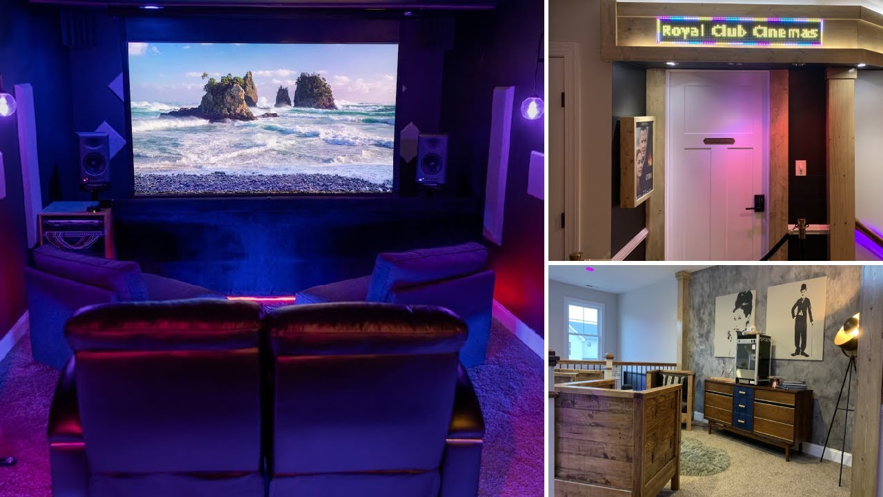 ROYAL CLUB CINEMAS | AIRBNB HOME THEATER | SEATCRAFT GRENADA VIENNA 7.1 SETUP | EP 26