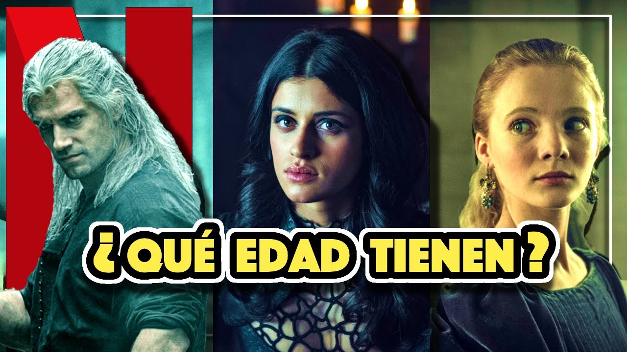¿Qué EDAD tienen LOS PERSONAJES de THE WITCHER? ¿Cuántos años tienen todos? AQUI TE LO CUENTO!!!!
