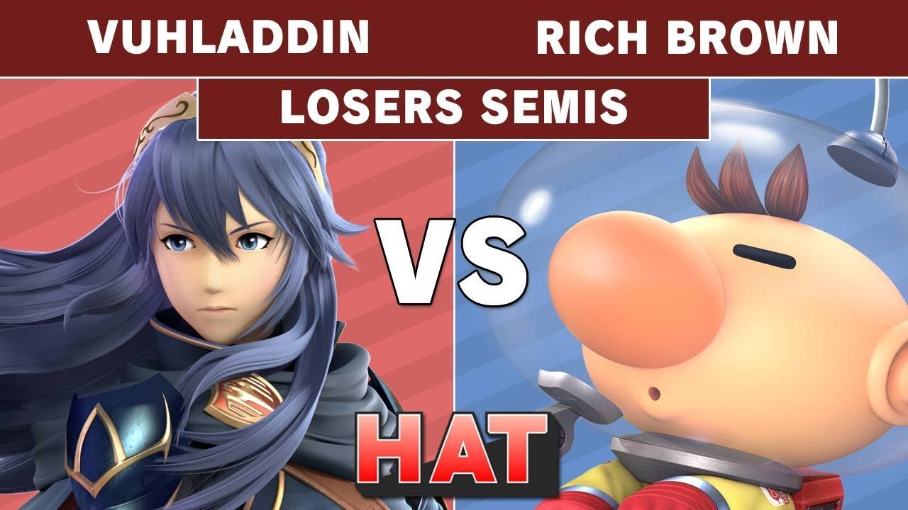 HAT 70 - Vuhladdin (Lucina) Vs. Rich Brown (Olimar) Losers Semis - Smash Ultimate
