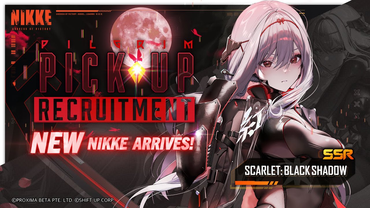 Pulling for Scarlet: Black Shadow (+ New Years Step-Up banner) | Goddess of Victory: Nikke