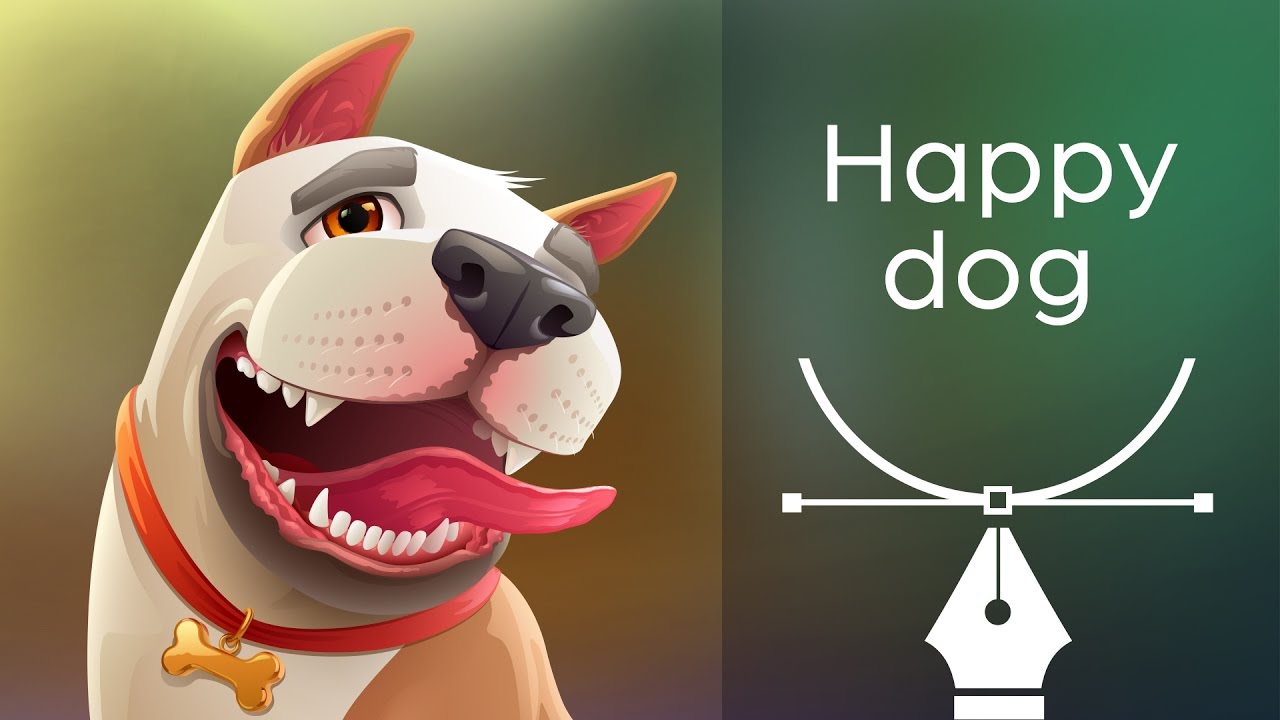 Happy dog