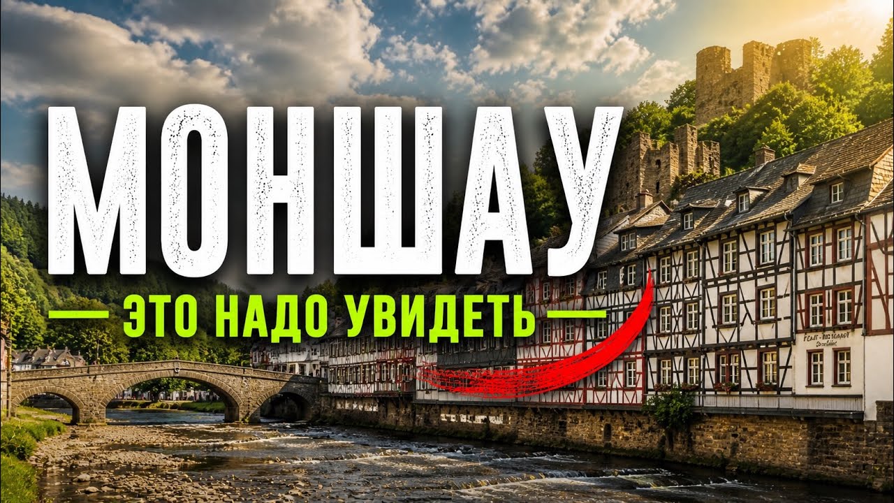 Моншау: город, в который вы поедете после этого видео I Monschau, Germany