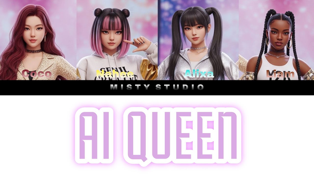 MISTY STUDIO - 'AI QUEEN (에이아이 퀸)' Color Lyrics