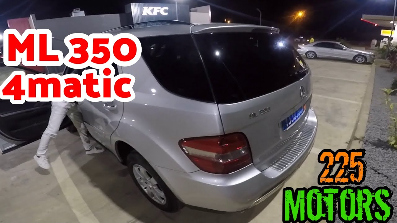 ML 350 4matic! Mercedes très comfortable