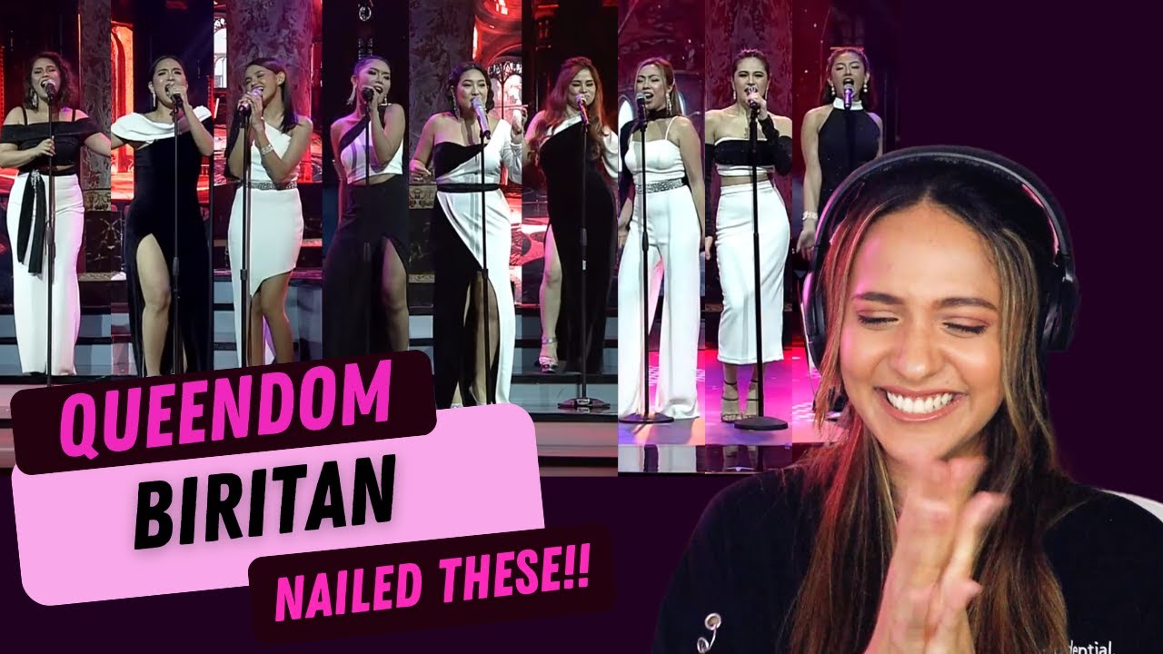 Divas of the Queendom - Trio ‘biritan’  | All-Out Sundays | REACTION!!