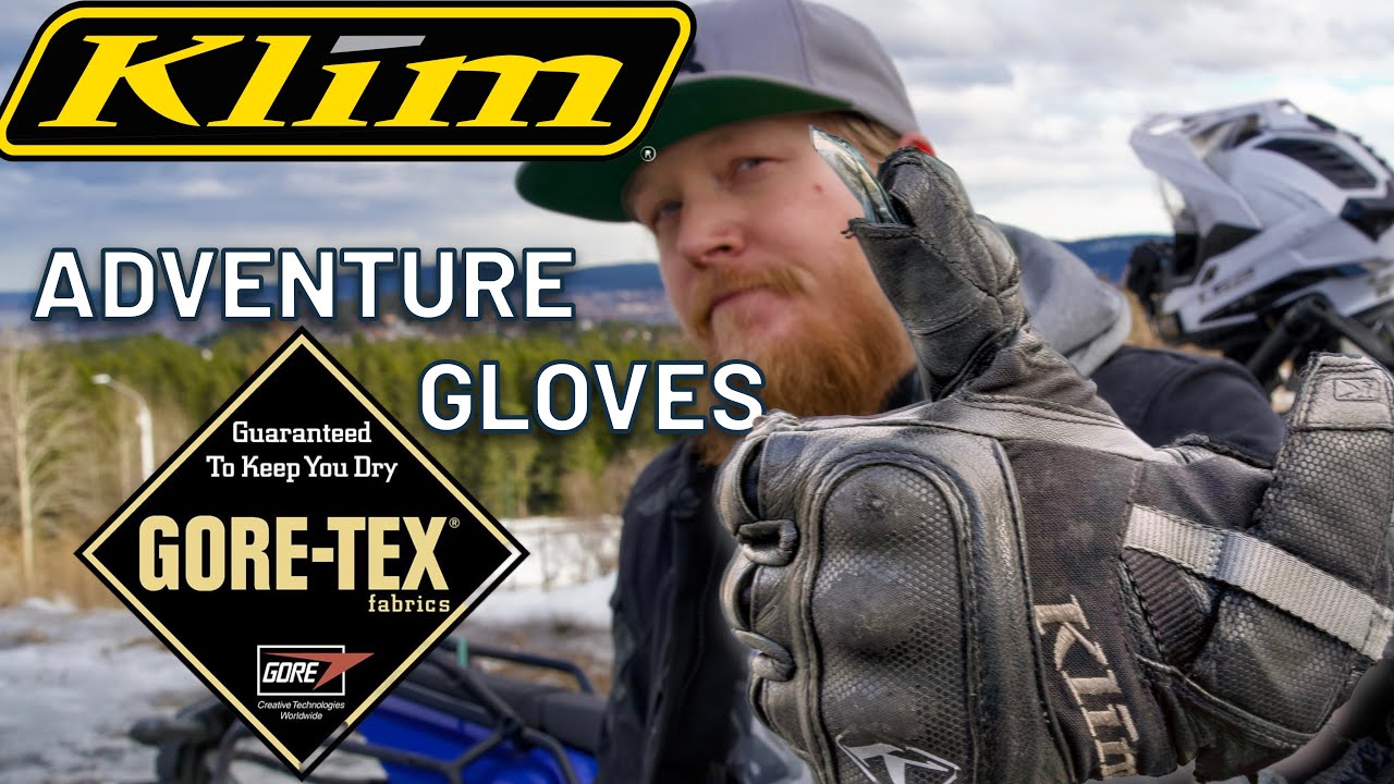 Klim Adventure motorcycle GoreTex gloves: 🧤 Good or bad?