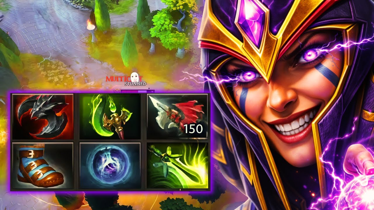 This Silencer Hard Carry Build Is PURE ADRENALINE in 7.40c Dota 2
