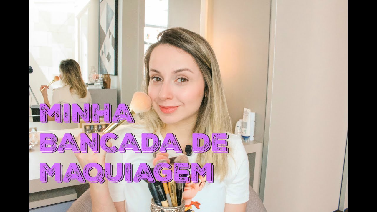 Minha bancada de maquiagem | Sabrina Della Torre