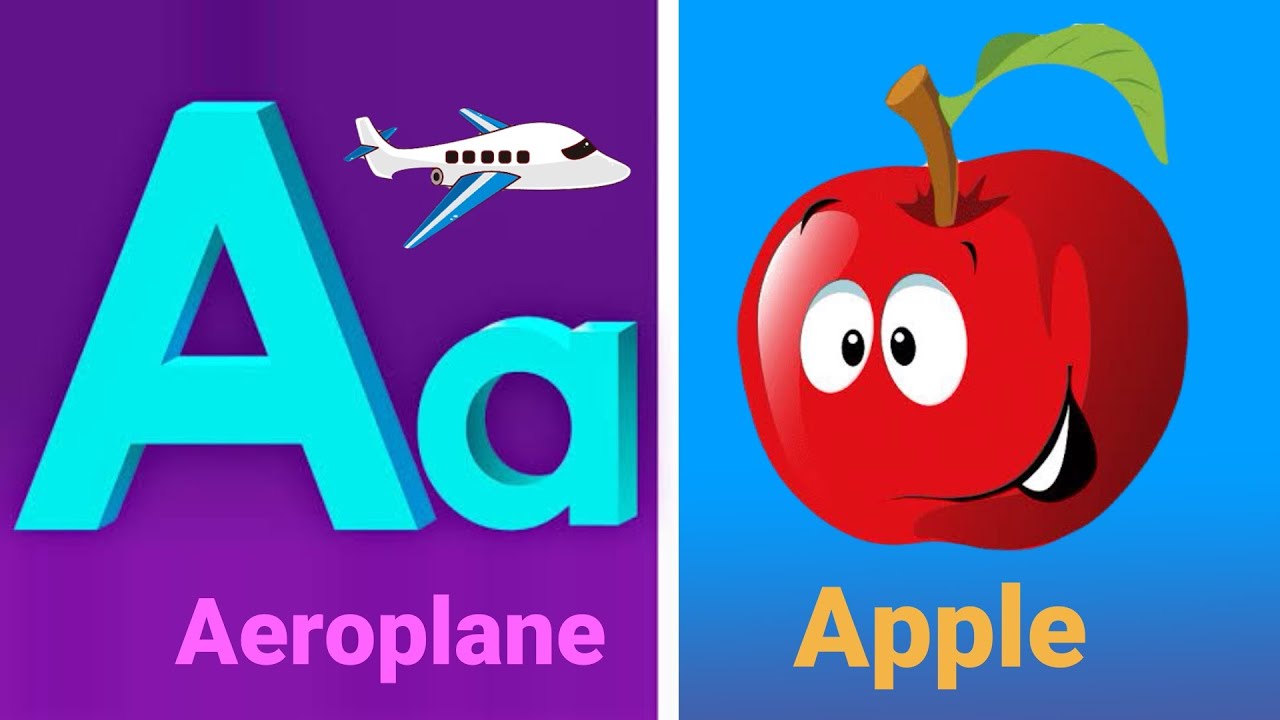 Любимая песенка малышей по изучению алфавита: «Учимся с буквой А — яблоко».