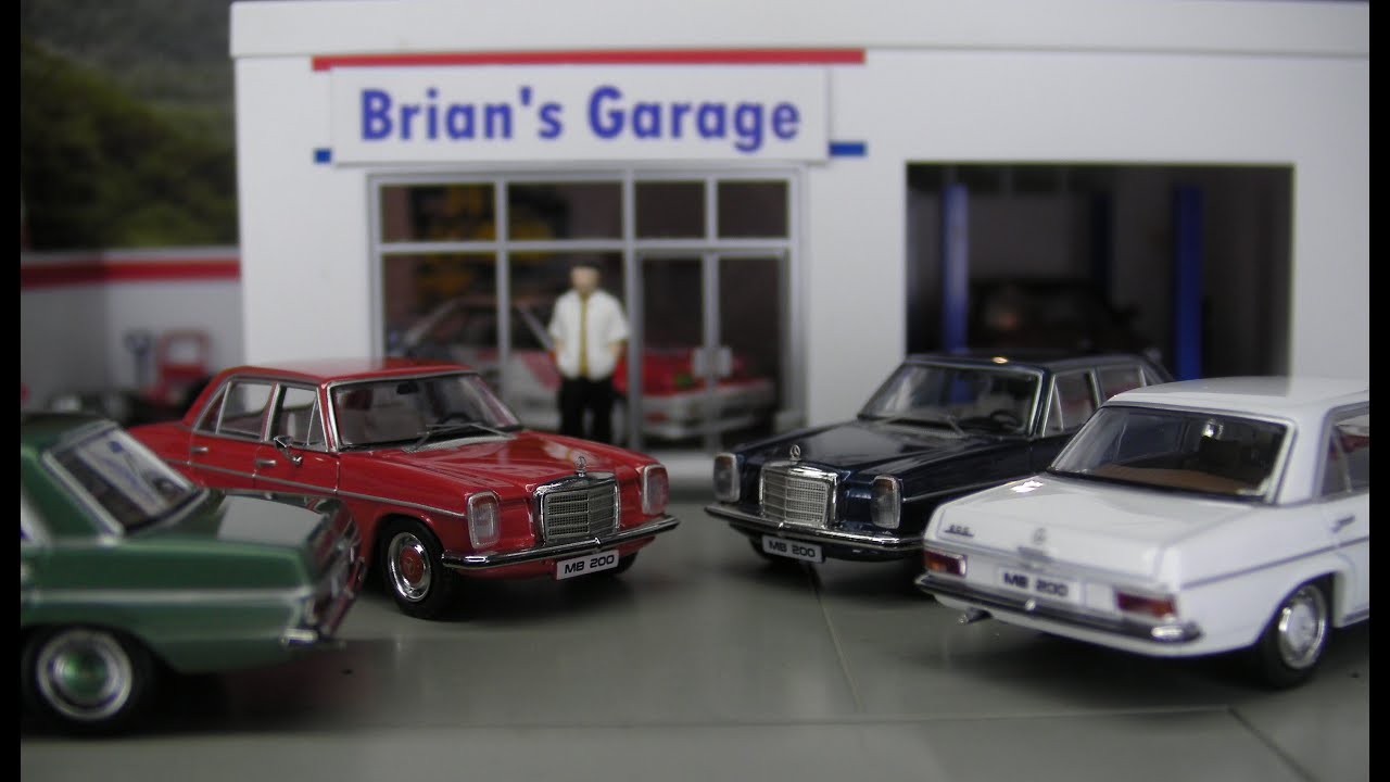 Maxwell 1/64 Mercedes-Benz 200 W114 開箱