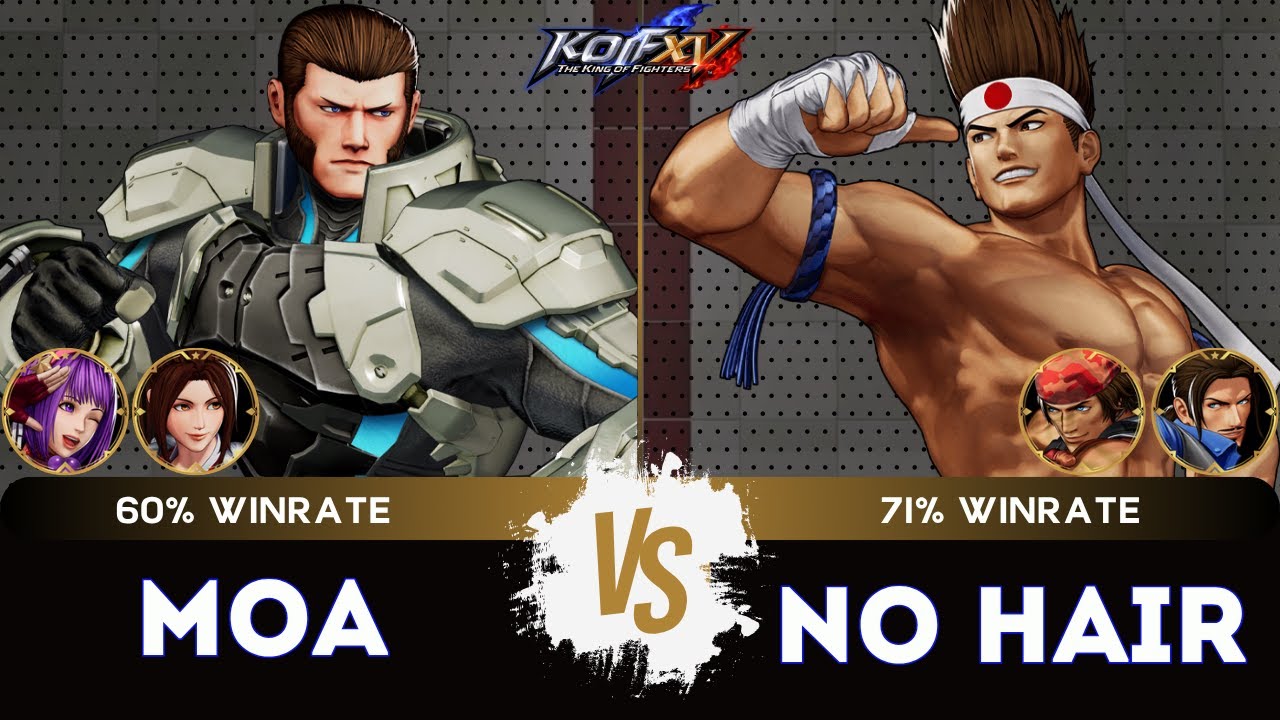 KOF XV🎞️MOA (Mai/Athena/Maxima) vs NO HAIR (Ralf/Robert/Joe) 🎞️Replay Match - 10/25