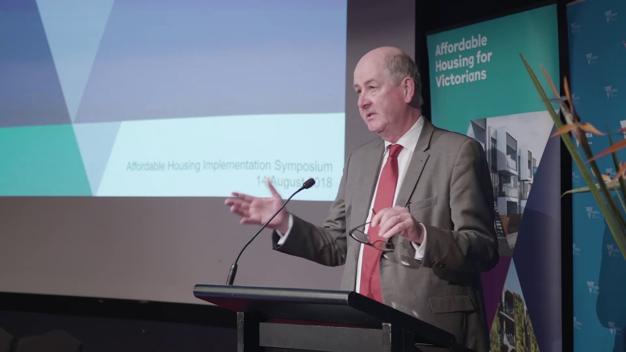 Affordable Housing Symposium August 2018: Welcome and Address from the Ministerial for Planning