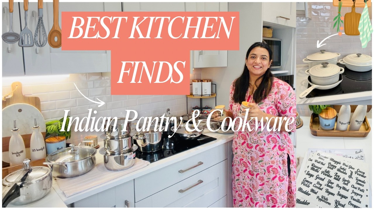 Best Kitchen Finds| Top 10 Kitchen Items I Use Daily | Indian Pantry, Cookware & Storage Essentials