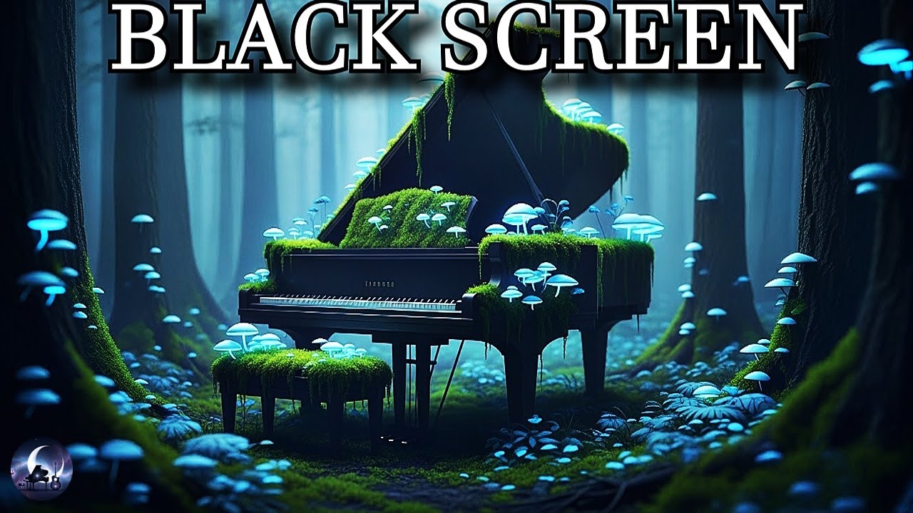 Celestial Piano Music in B minor, Ambient Relaxing Sleep Music, Deep Sleeping Music Black Screen