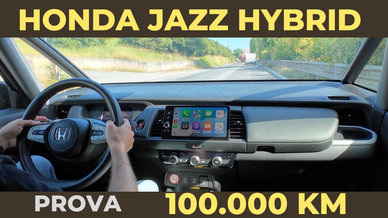 HONDA JAZZ HYBRID | prova dopo 100.000km