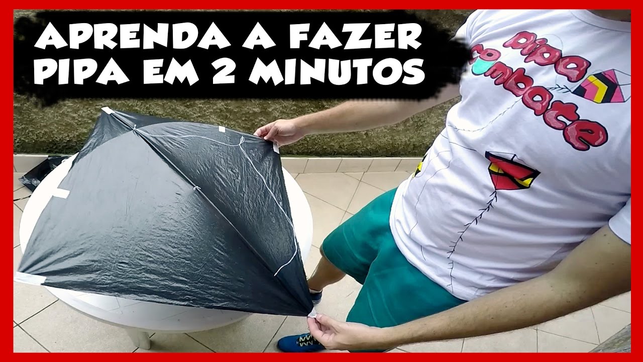 Aprenda fazer pipa em 2 minutos